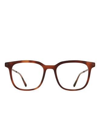 Mykita Mato bril met vierkant montuur - Bruin