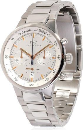 IWC Pre-owned IWC GST Chronograph White Dial Mens Watch IW372703