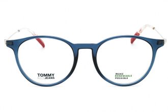 Tommy Hilfiger TJ0078 Round Plastic Frame Eyeglasses - Blue