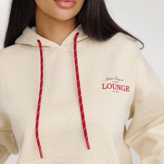 Lounge Oversized Hoodie - Havermout Marl - XXL