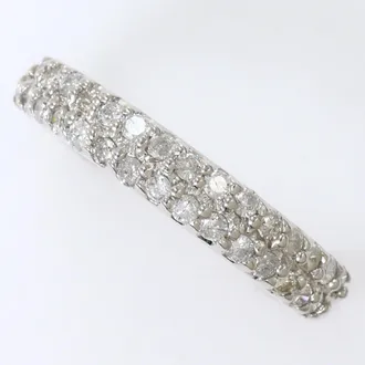 C&A White Gold White Gold (14K) Band Ring (Pre-Owned)