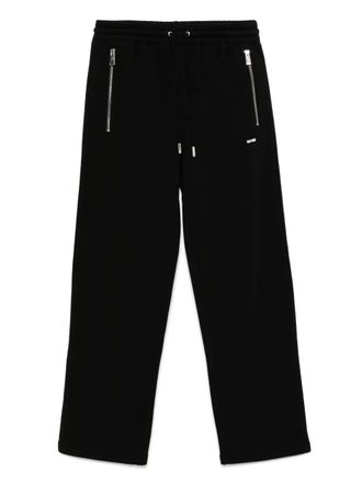 Team Wang The Original straight jersey pants - Black