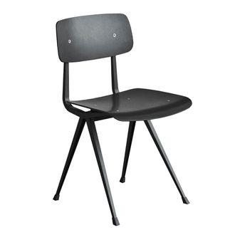 HAY Result Chair, Eiche schwarz gebeizt / schwarz
