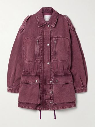 Isabel Marant Giacca In Denim A Pannelli Joanna - Rosa