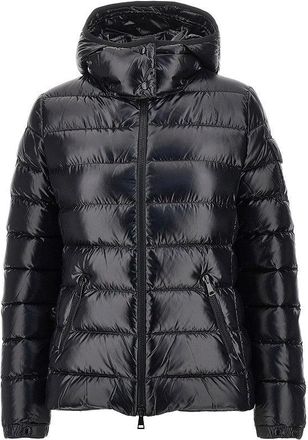 Moncler Padded nylon downjacket with logo patch Woman III