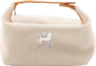Herm&egrave;s Pre-owned Hermes Large Toile Bride A Brac Cabriole Case Ladies H21LW0ZPPQOL568L