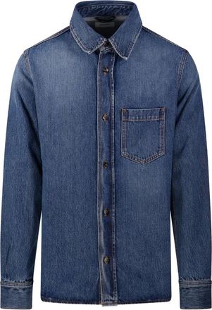 Haikure Camicia denim - Blu