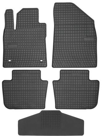 OEM Alfombrillas Frogum Et412880 - Cubierta 200000/1 - Mg 4 2022 - Espacio Para Los Pies Ovalado Del Conductor - Instaladas