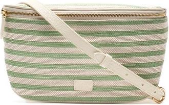 Frances Valentine Billie Raffia Sling Bag in Green/multi at Nordstrom