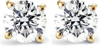 Pompeii3 1/3 Ct TDW Diamond Studs Available in 14k White or Yellow Gold