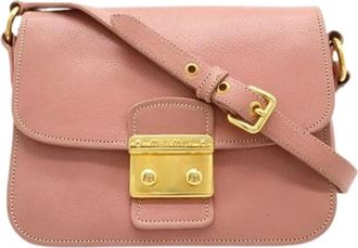 Miu Miu Pre-owned Pochette Borsa a Spalla - - Pre-owned - Donna - Rosa - ONE SIZE