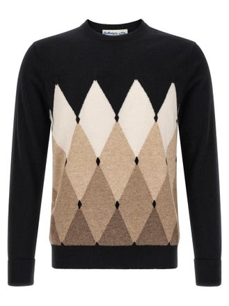 Ballantyne Black Crew Neck Sweater