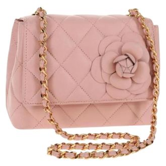 Chanel Pre-owned Vintage Mini Bag - Dames - Pre-owned - Roze - Maat: ONE Size Leer