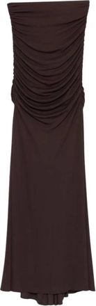 Elisabetta Franchi Dames, Rokken, Bruin, Maat: L