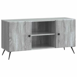 vidaXL Mueble De Tv Gris Sonoma 102 X 34,5 X 50 Cm Vidaxl