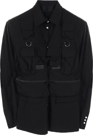 Prada Camicia in cotone anni 2010 - Nero