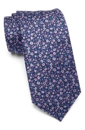 Tommy Hilfiger Amora Floral Tie in Purple at Nordstrom Rack