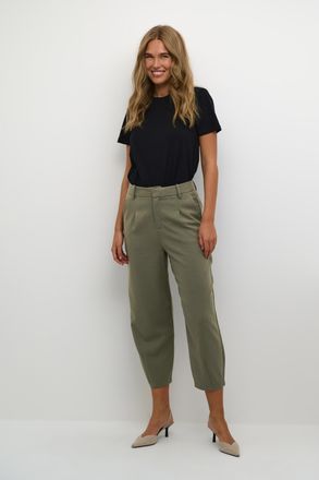 Kaffe Pants Suiting Regular fit Grape Leaf green