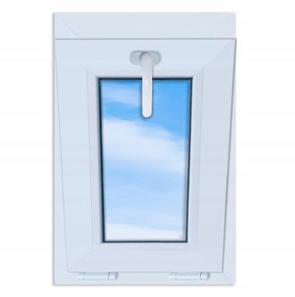 OEM Ventana De Pvc Blanca, Abatible, 40x60, Nueva, 400x600, De Apertura Superior, Doble Acristalamiento