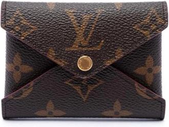 Louis Vuitton Pre-owned Card Holder - Dames - Vintage Accessoires - Bruin - ONE Size - Vintage
