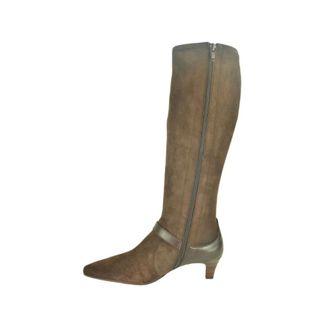 Hispanitas Daim Bot + Tip 4cm - Dames - Schoenen - Bruin - Maat: 38 EU
