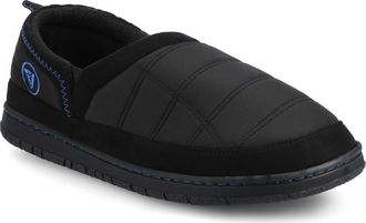 Vance Co. Jared Faux Fur Lined Slipper in Black at Nordstrom Rack, Size X-Large