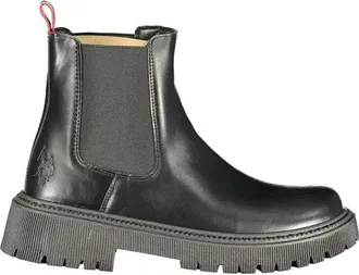 U.S.Polo Association Nero Polyurethane Women Womens Booties