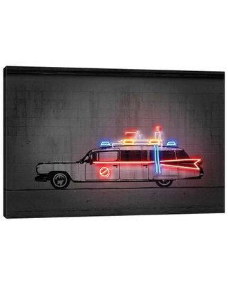 iCanvas Ghost Car By Octavian Mielu Wall Art