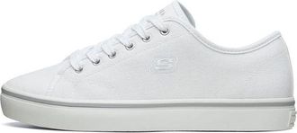 Skechers (WMNS) Skechers Cupsole 1 Low-Top Canvas Shoes White 66666131-WHT