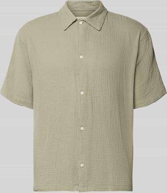 Jack & Jones Jack & Jones Regular Fit Freizeithemd mit Kentkragen in Schilf, Gr&ouml;&szlig;e XXL