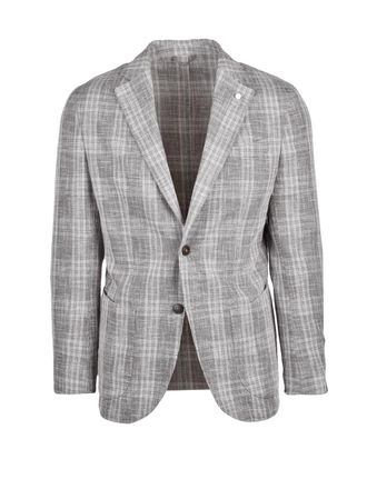 Lubiam Fitted Jacket - Grey