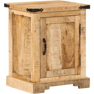 vidaXL Mesita De Noche Madera Maciza De Mango 40x35x50 Cm Vidaxl