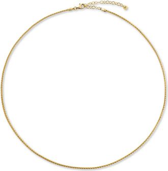 Monica Vinader Collana a catena color oro