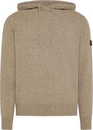 Peuterey Textured Yak Wool Sweater With Adjustable Hood