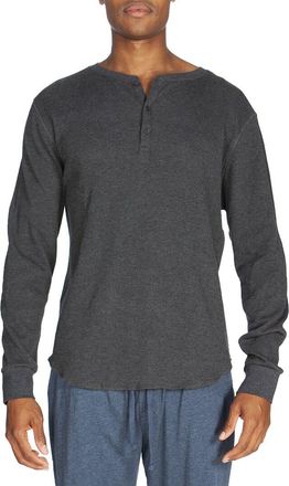 Unsimply Stitched Thermal Henley Shirt