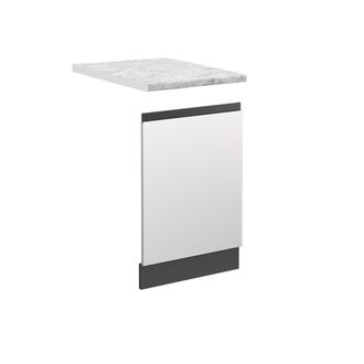 Vicco Panel Frontal R-line, Blanco, 45 Cm, Et M&aacute;rmol