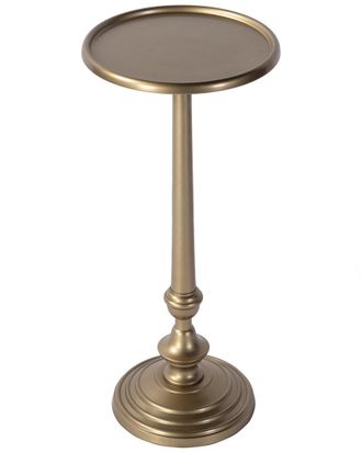 Butler Butler Specialty Company Astoria 10In Round Metal Pedestal Base End Table