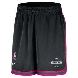 Nike New York Knicks DNA Nike Mens Dri-FIT NBA 6 UV Woven Shorts in Black | HM7388-010