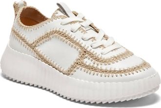 Silent D Womens Carrie Sneakers In White