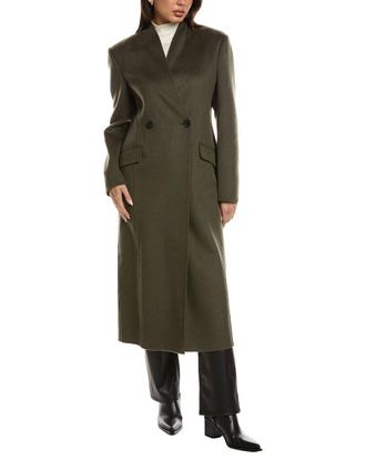 LaMarque Lamarque Double Face Wool-Blend Coat