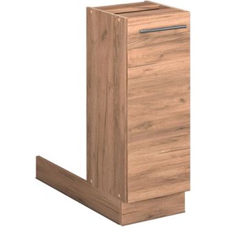 Vicco Isla De Cocina Fame-line, Roble Dorado, 30 Cm Sin Encimera, Vicco