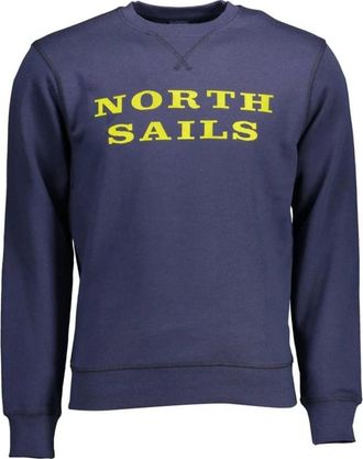 North Sails Crew Neck Sweatshirt Classic Logo - Heren - Sweatshirts - Blauw - 2XL - Katoen - Hoodies & sweatvesten