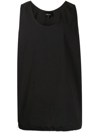 3.1 Phillip Lim Canotta con scollo ampio - Nero