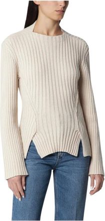 Victoria Beckham Mujer, Jerseys, Beige, Talla: S