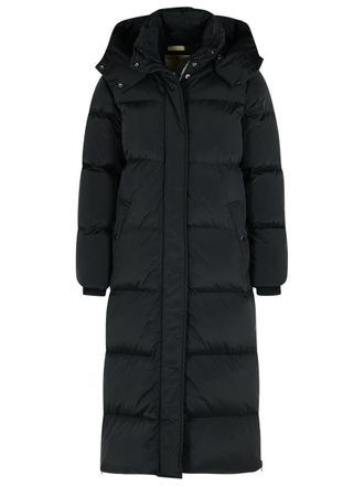 Woolrich Kelly Long Black Polyamide Blend Down Jacket