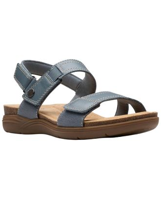 Clarks April Clover Leather Sandal