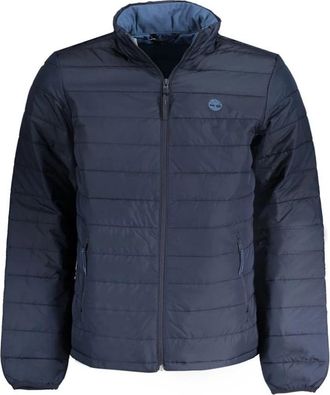 Timberland Blauwe sportjas van gerecycled nylon - Heren - Winterjassen - Blauw - XL - Nylon - Jassen