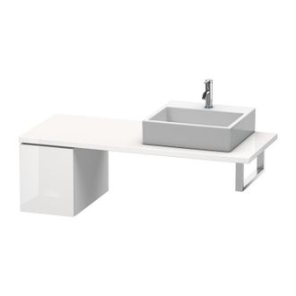 Duravit Consola Baja L-cube 320x547x400mm Blanco Brillo