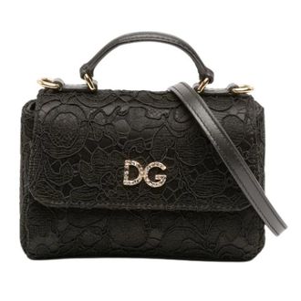 Dolce & Gabbana Pre-owned Mini Bags, female, Black, Size: ONE SIZE Pre-owned Satchel