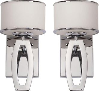 Safavieh Lenora 2-Light Drum Sconce